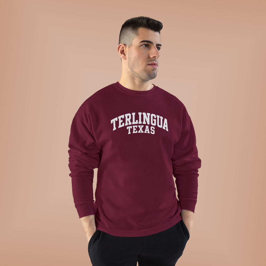 Terlingua Texas Crewneck Sweatshirt — Vintage Desert Town Pullover
