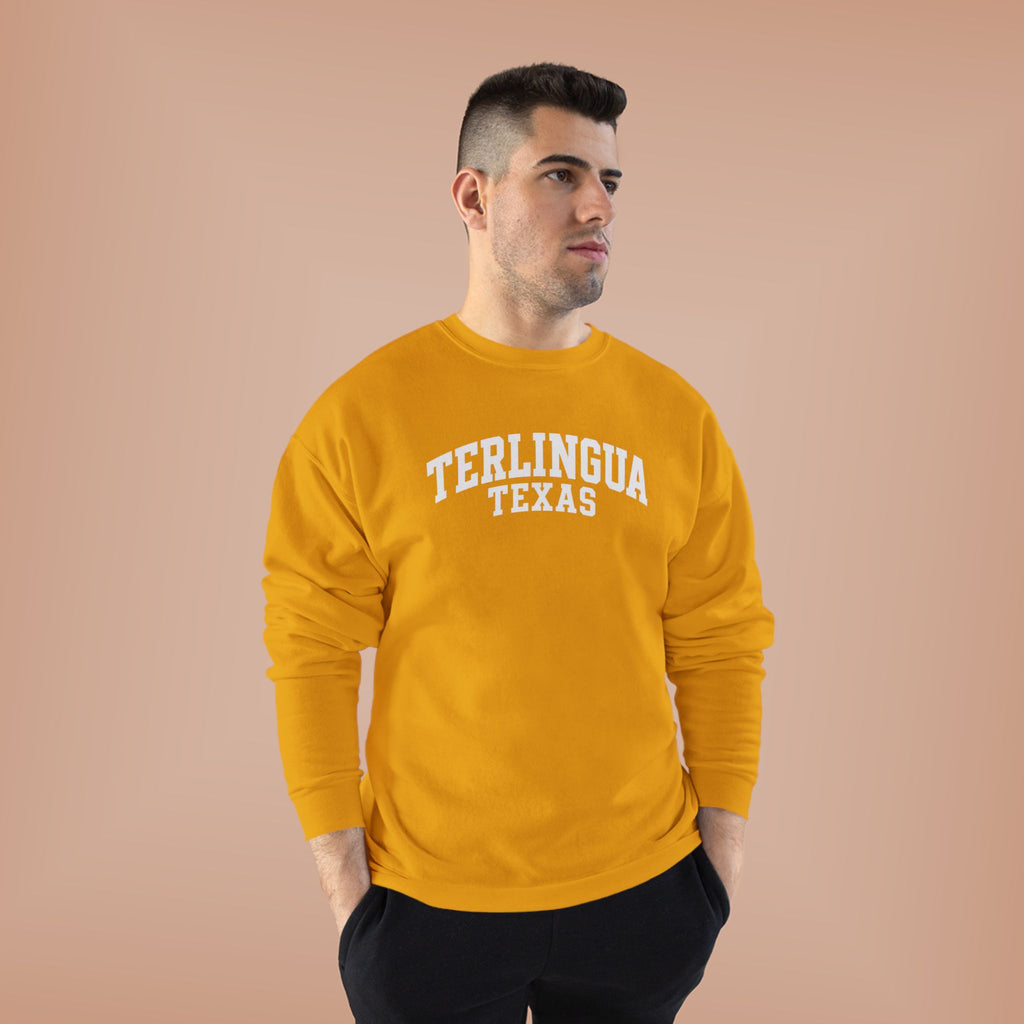Terlingua Texas Crewneck Sweatshirt — Vintage Desert Town Pullover