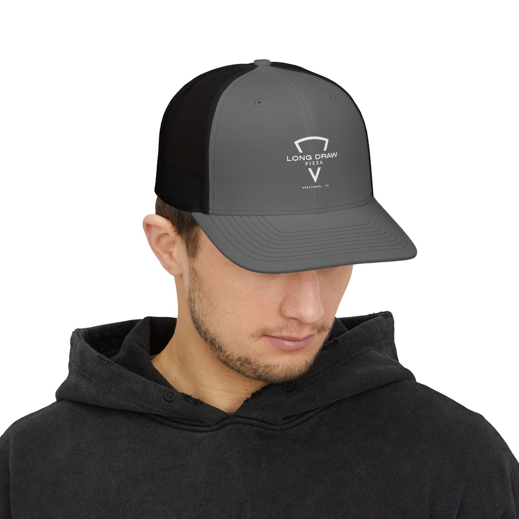 Long Draw Pizza Logo Trucker Cap