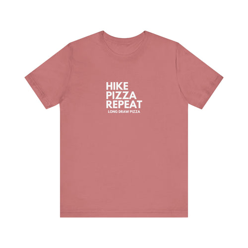 Hike Pizza Repeat Tee, Unisex