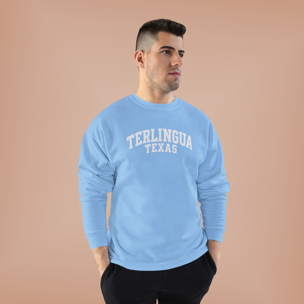 Terlingua Texas Crewneck Sweatshirt — Vintage Desert Town Pullover