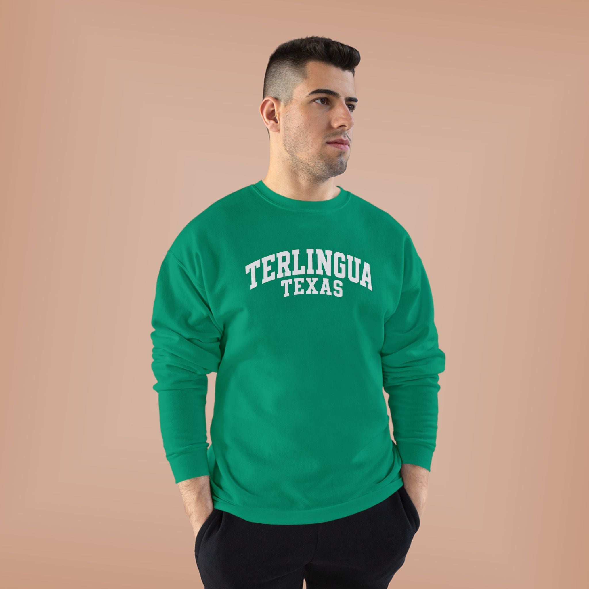 Terlingua Texas Crewneck Sweatshirt — Vintage Desert Town Pullover