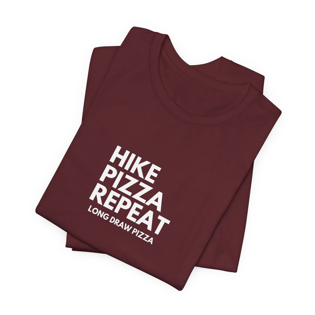 Hike Pizza Repeat Tee, Unisex
