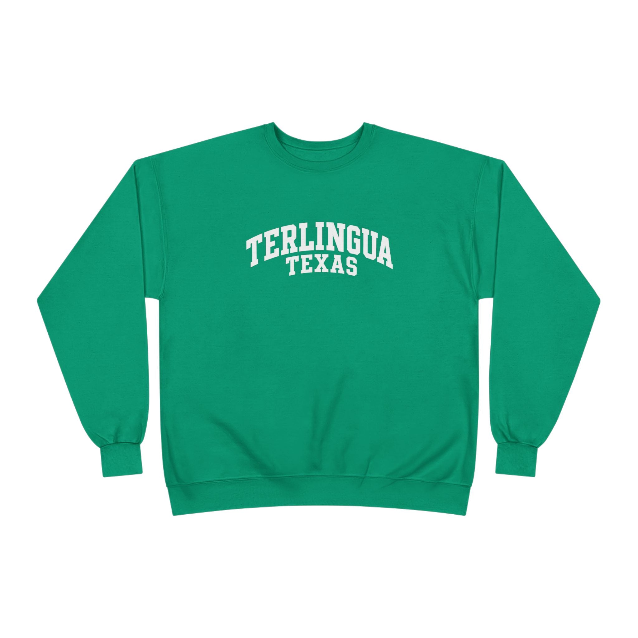 Terlingua Texas Crewneck Sweatshirt — Vintage Desert Town Pullover