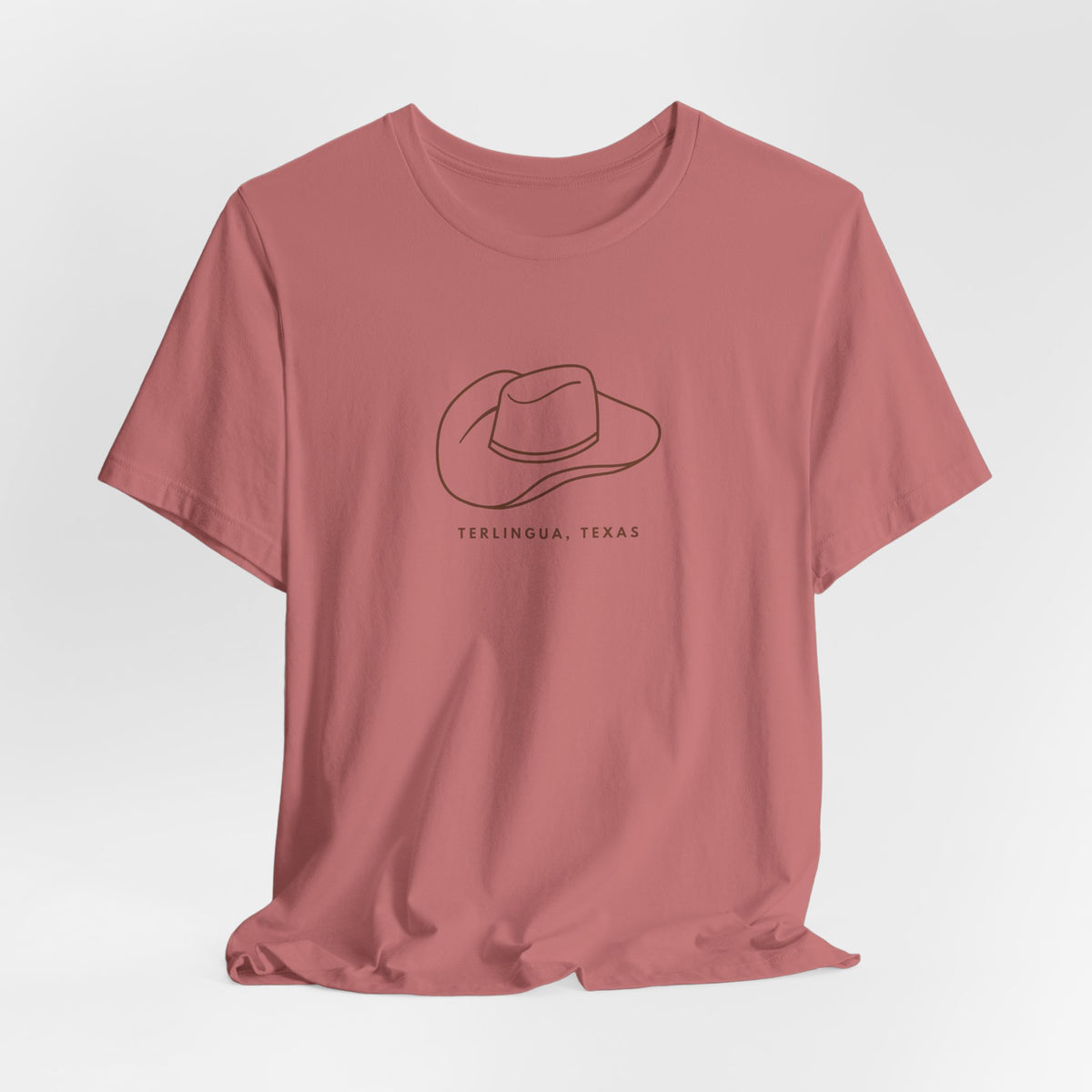 Western Cowboy Hat T-Shirt, Terlingua Texas