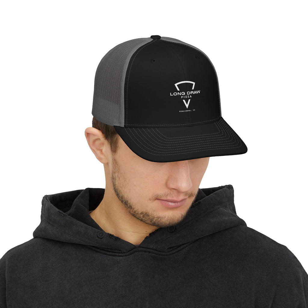 Long Draw Pizza Logo Trucker Cap