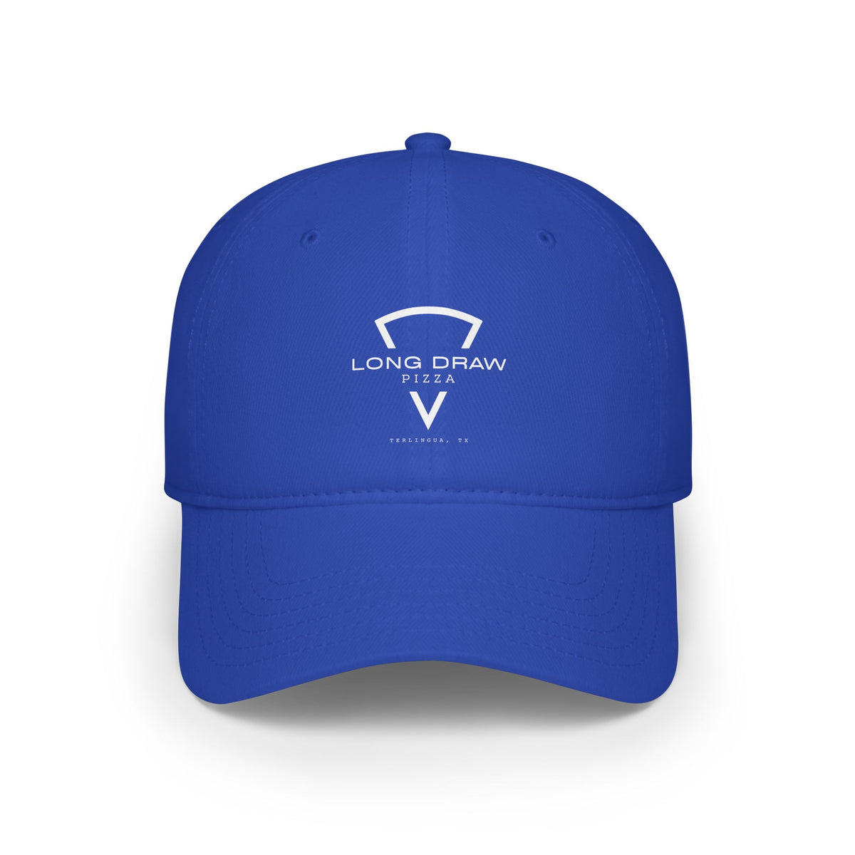 Long Draw Pizza Low Profile Baseball Cap, Unisex