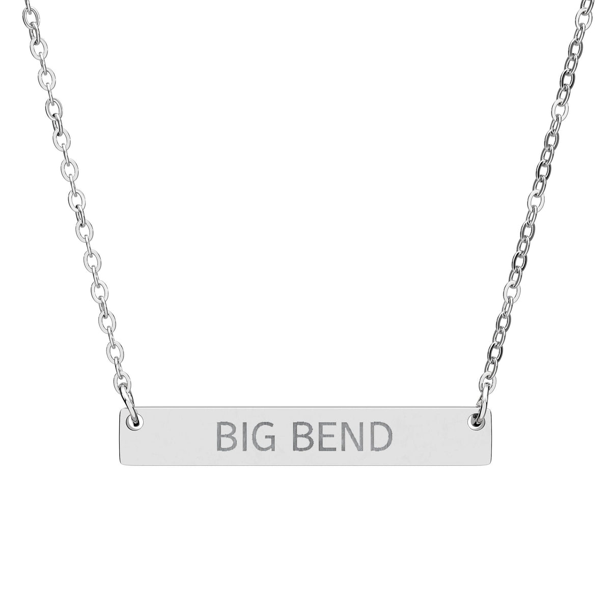 Big Bend Horizontal Bar Necklace