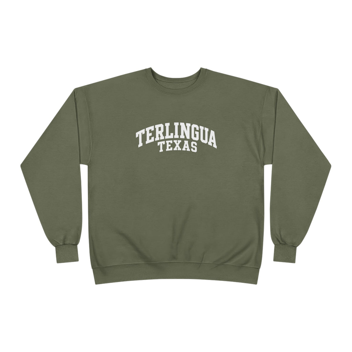 Terlingua Texas Crewneck Sweatshirt — Vintage Desert Town Pullover