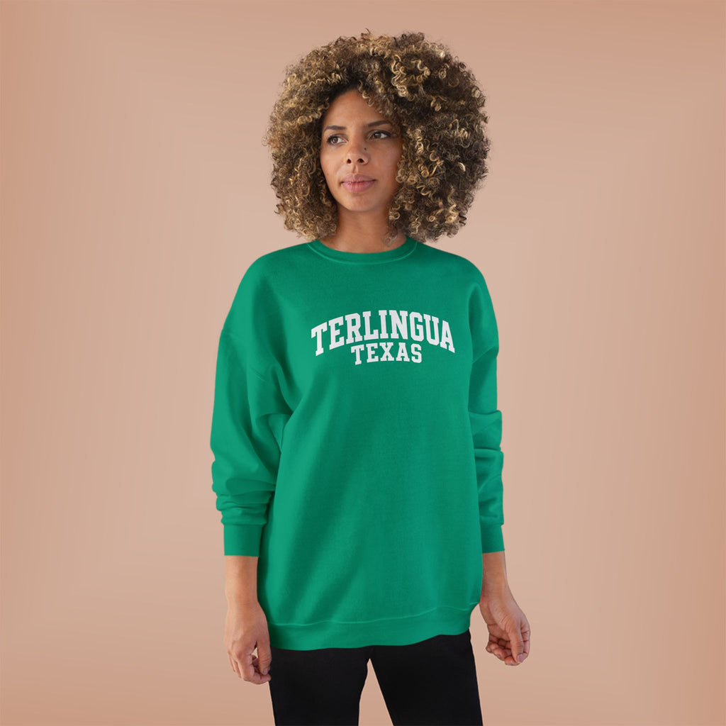 Terlingua Texas Crewneck Sweatshirt — Vintage Desert Town Pullover
