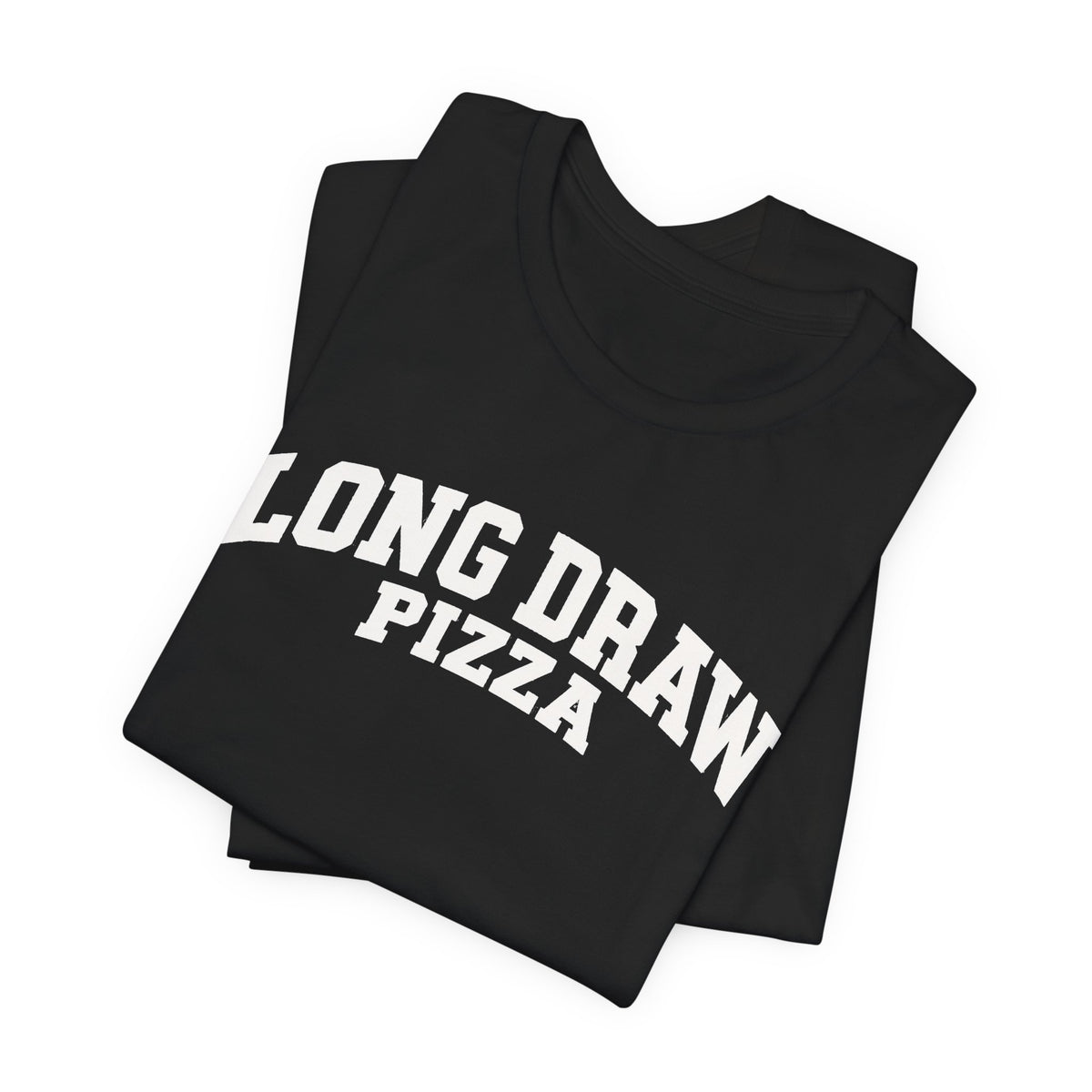 Long Draw Pizza University Unisex T-Shirt | Terlingua, Texas Collegiate Graphic Tee