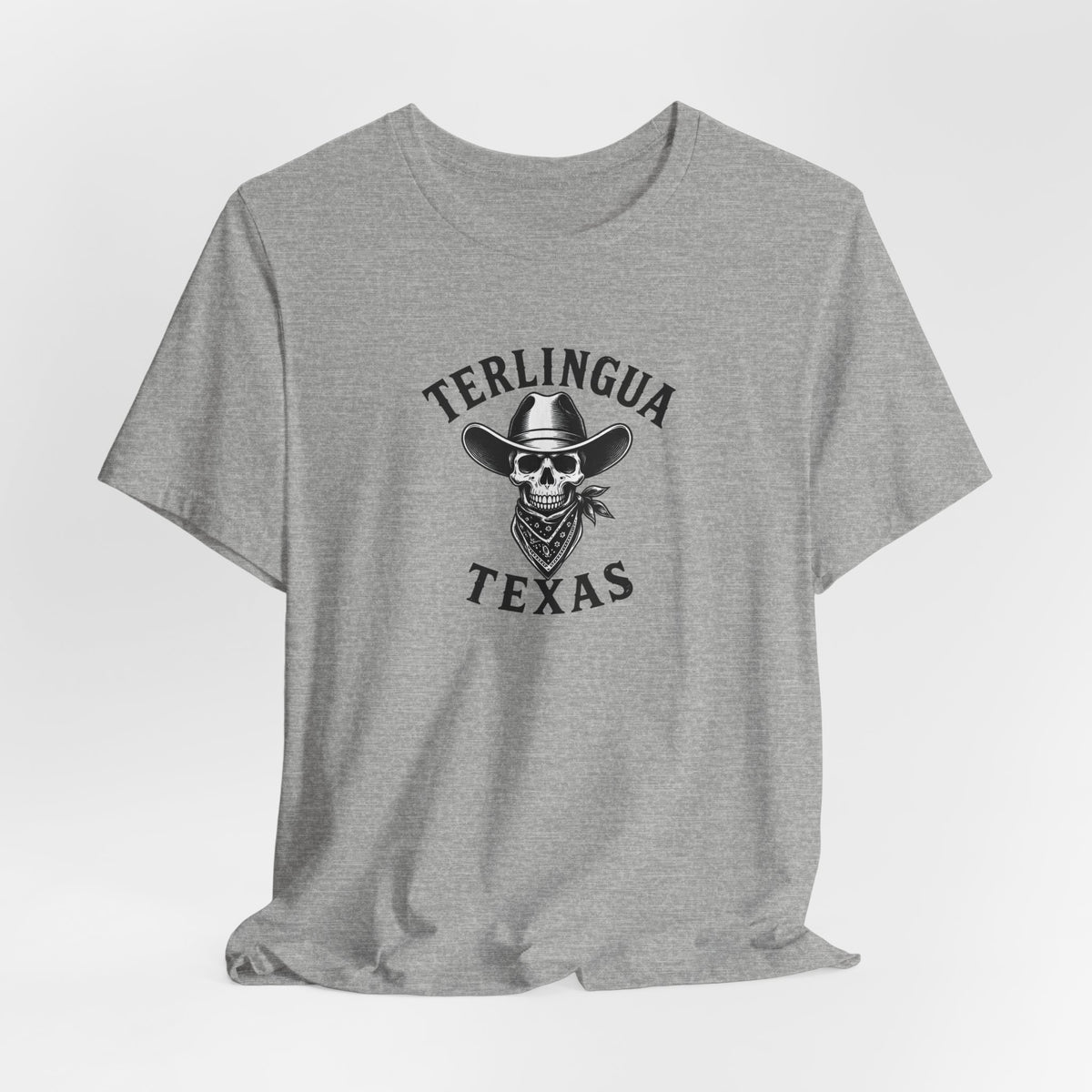 Terlingua Texas Skull Cowboy Tee, Unisex