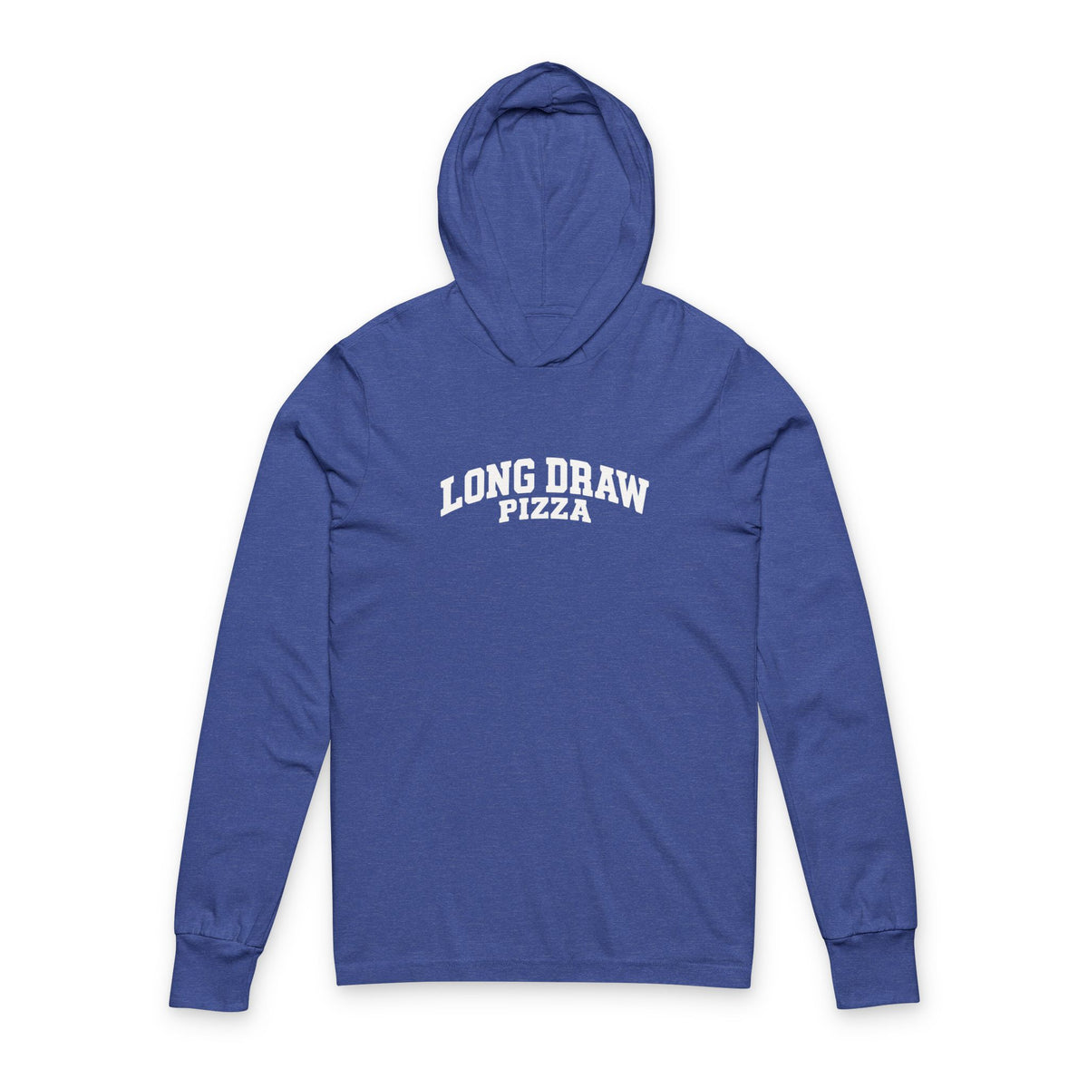 Long Draw Pizza Hoodie, Unisex