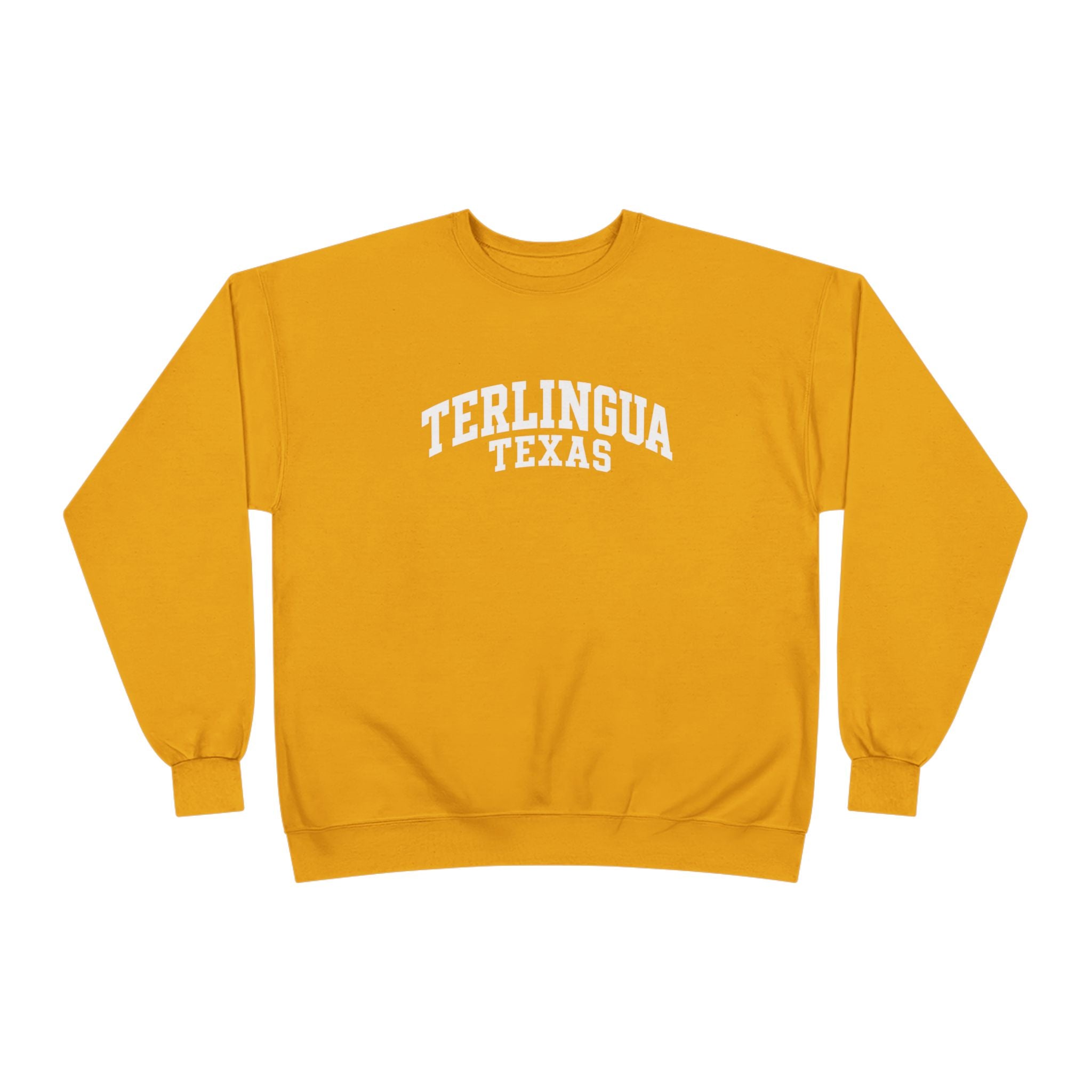 Terlingua Texas Crewneck Sweatshirt — Vintage Desert Town Pullover