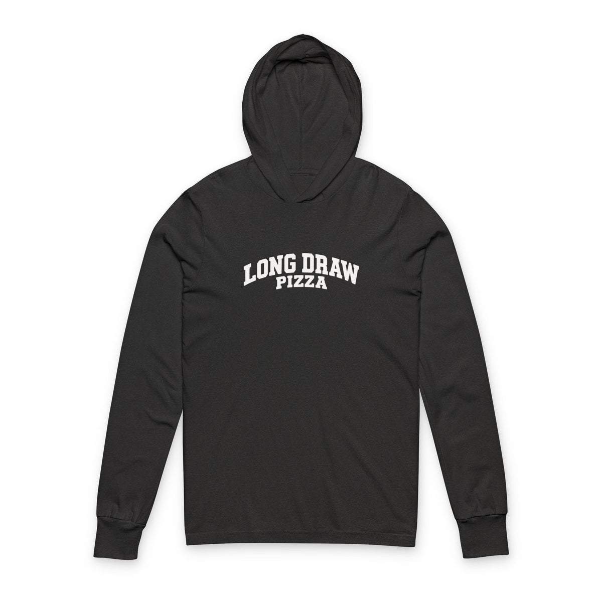 Long Draw Pizza Hoodie, Unisex