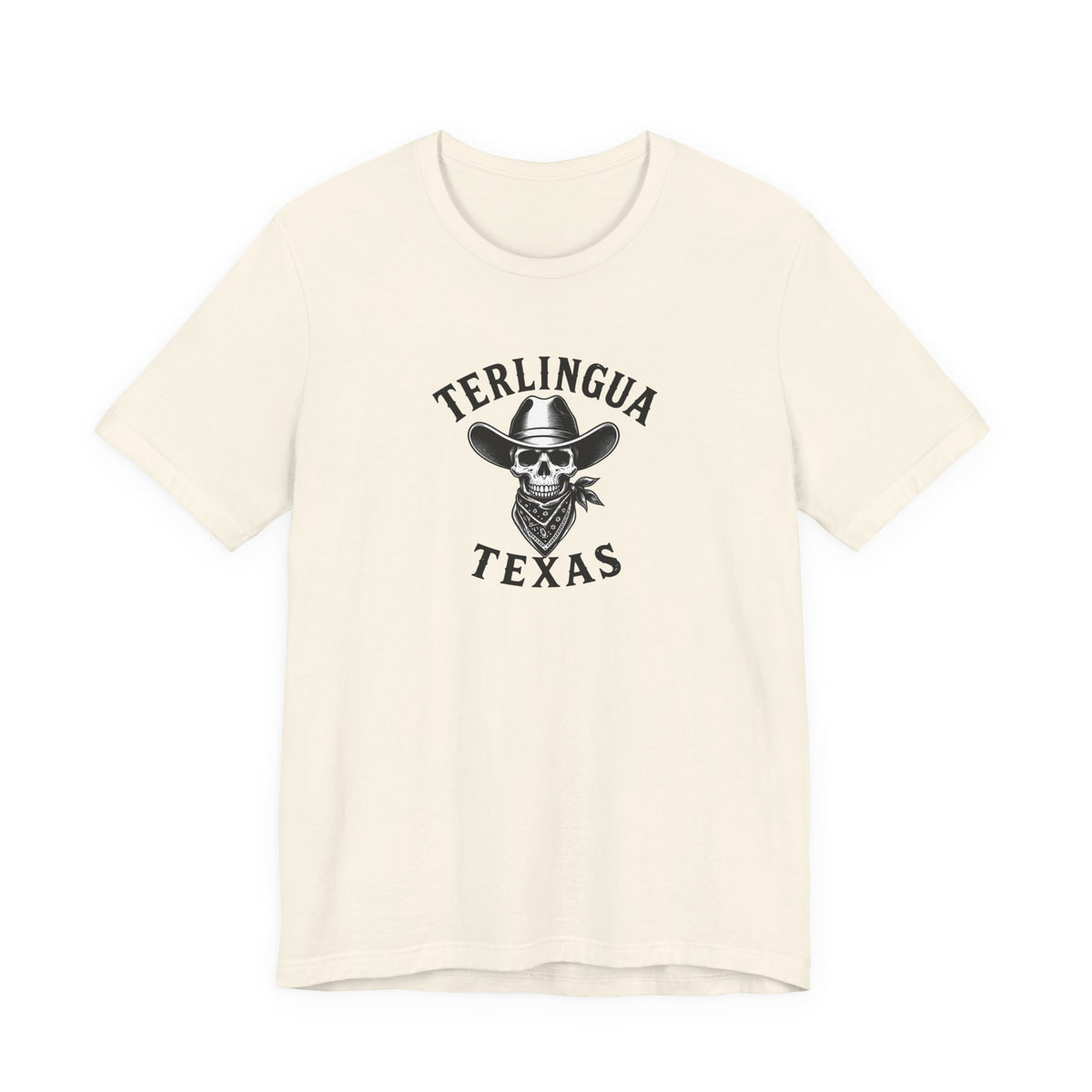 Terlingua Texas Skull Cowboy Tee, Unisex