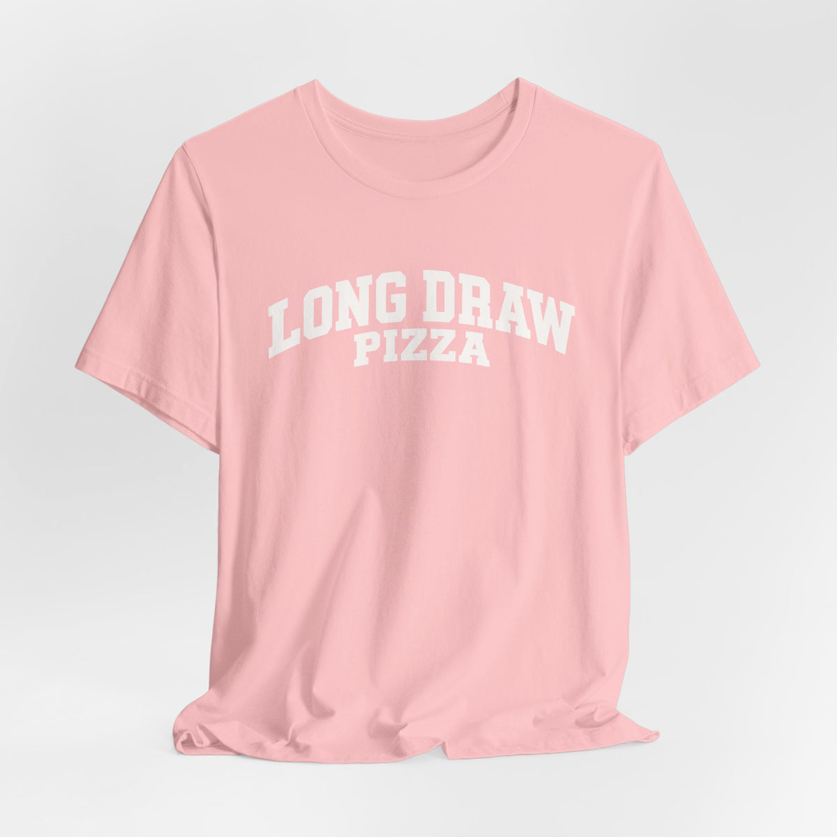 Long Draw Pizza University Unisex T-Shirt | Terlingua, Texas Collegiate Graphic Tee