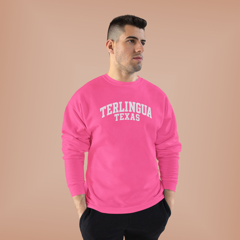 Terlingua Texas Crewneck Sweatshirt — Vintage Desert Town Pullover