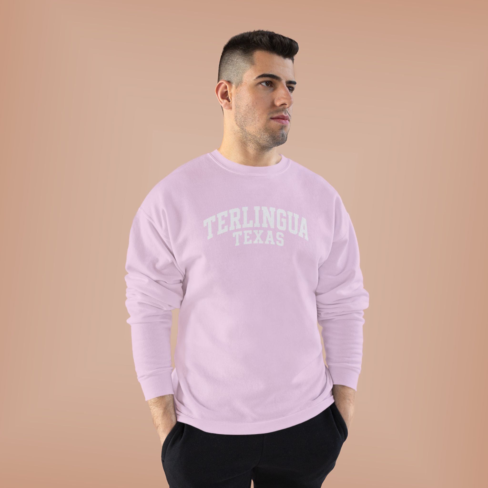 Terlingua Texas Crewneck Sweatshirt — Vintage Desert Town Pullover