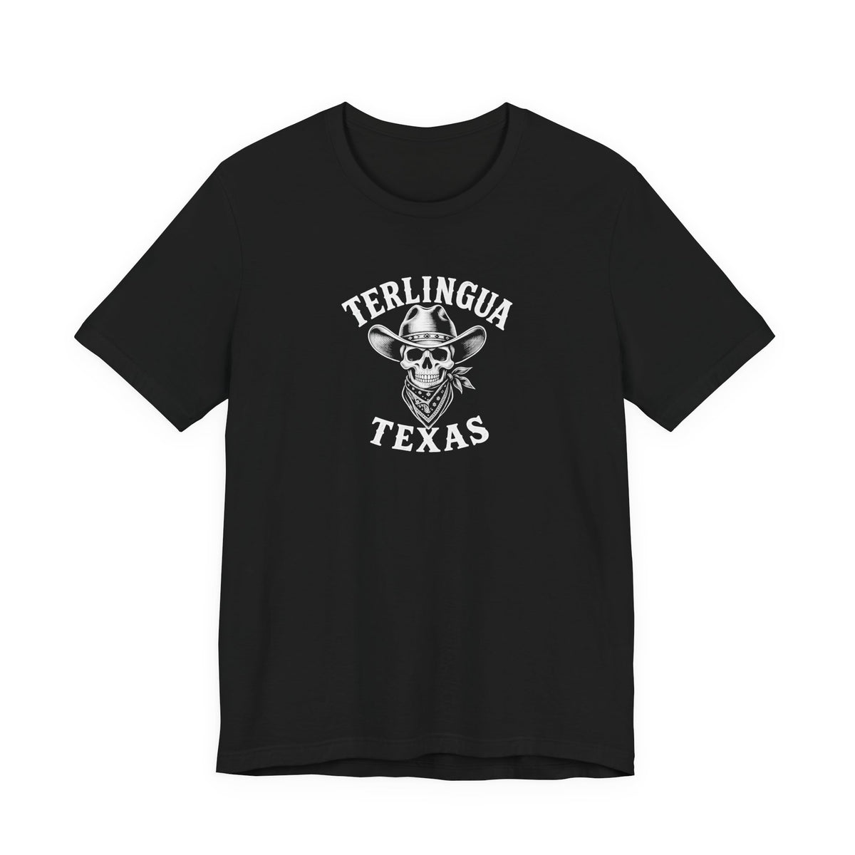 Terlingua Texas Skull Cowboy Tee, Unisex