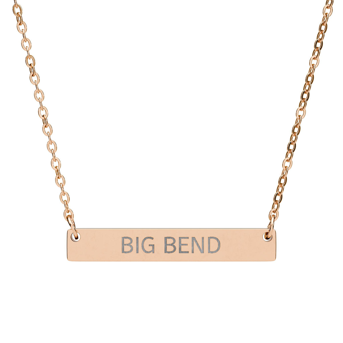 Big Bend Horizontal Bar Necklace