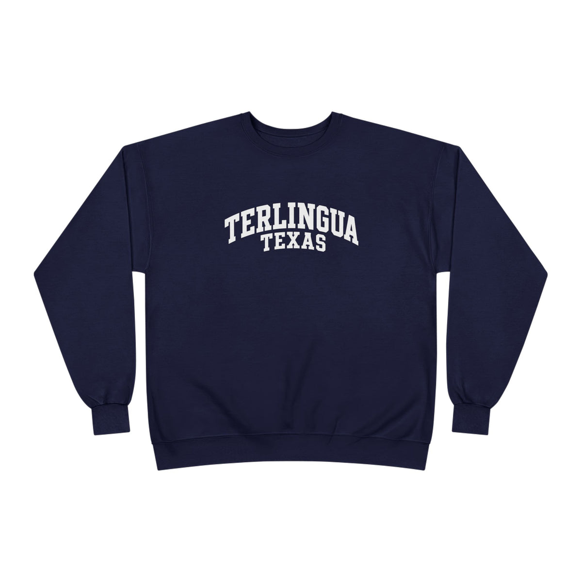 Terlingua Texas Crewneck Sweatshirt — Vintage Desert Town Pullover