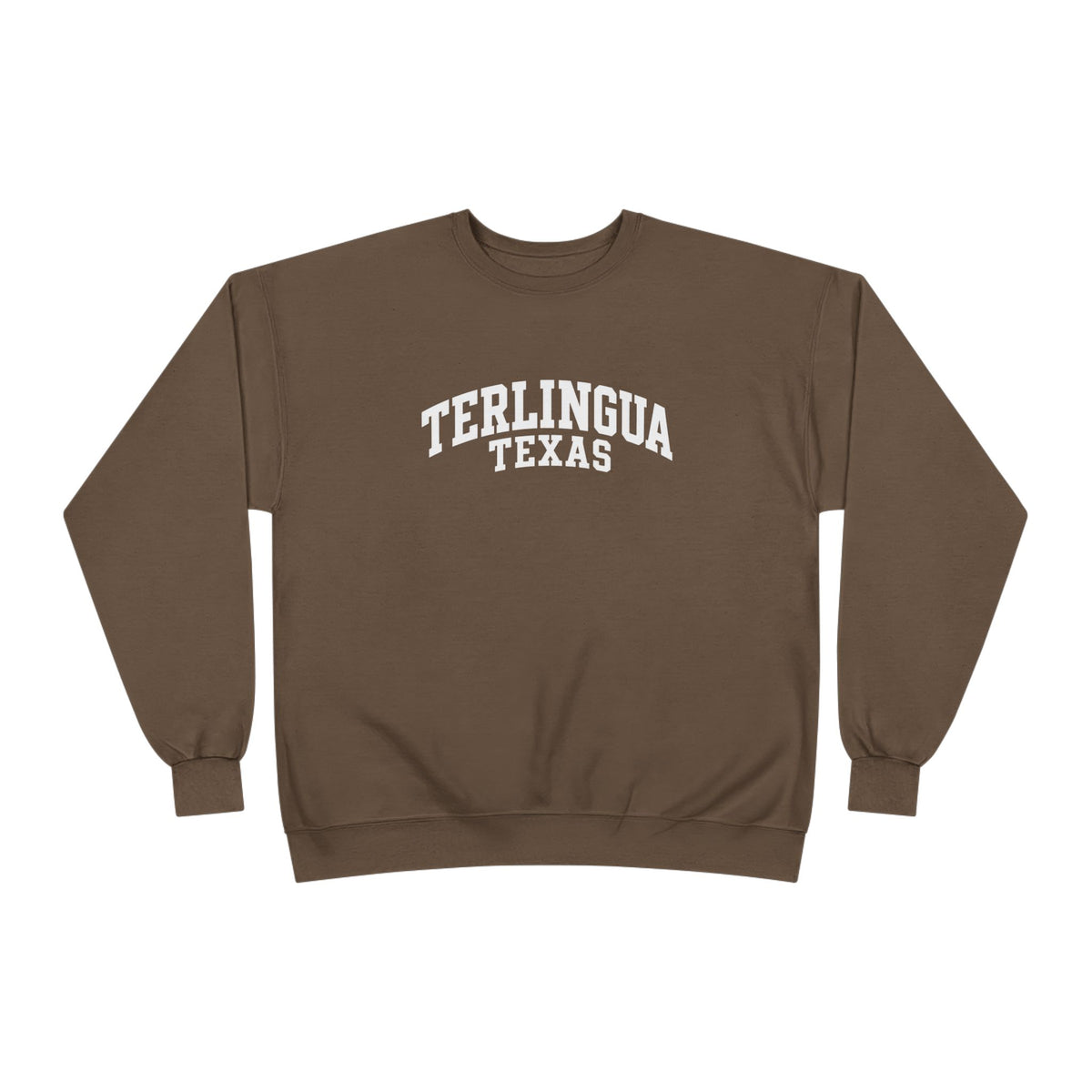Terlingua Texas Crewneck Sweatshirt — Vintage Desert Town Pullover