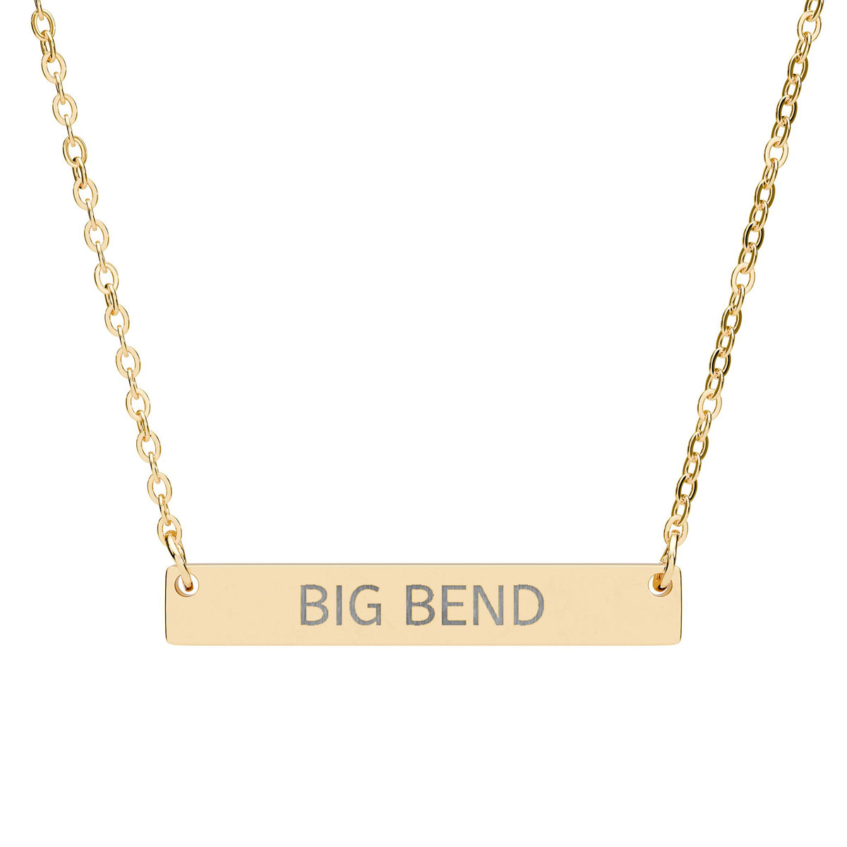 Big Bend Horizontal Bar Necklace