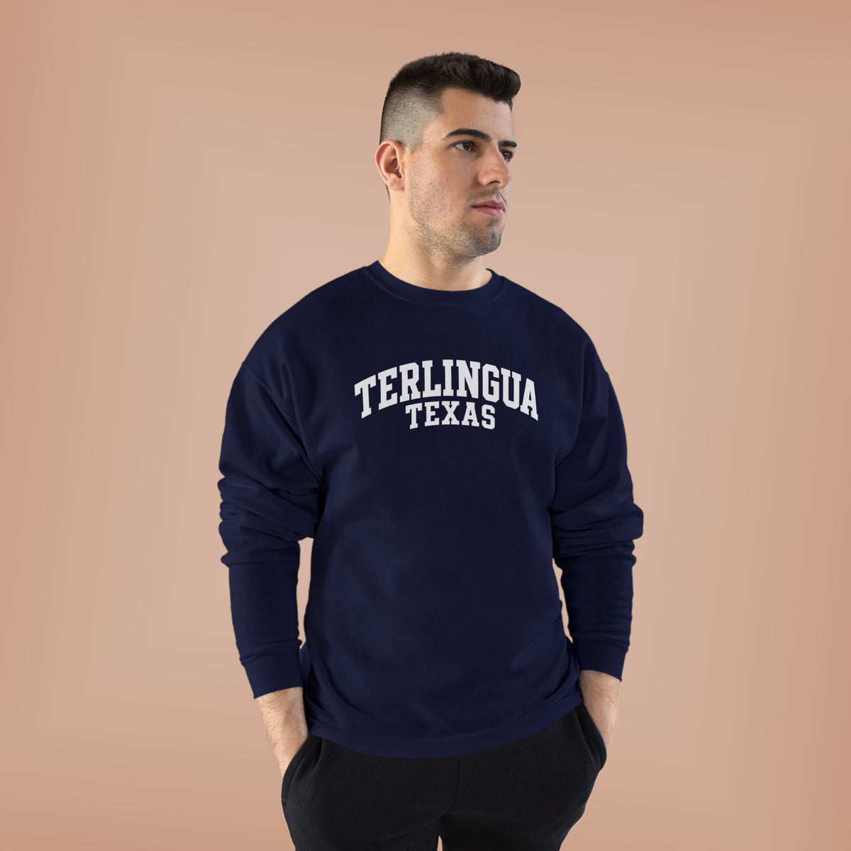 Terlingua Texas Crewneck Sweatshirt — Vintage Desert Town Pullover
