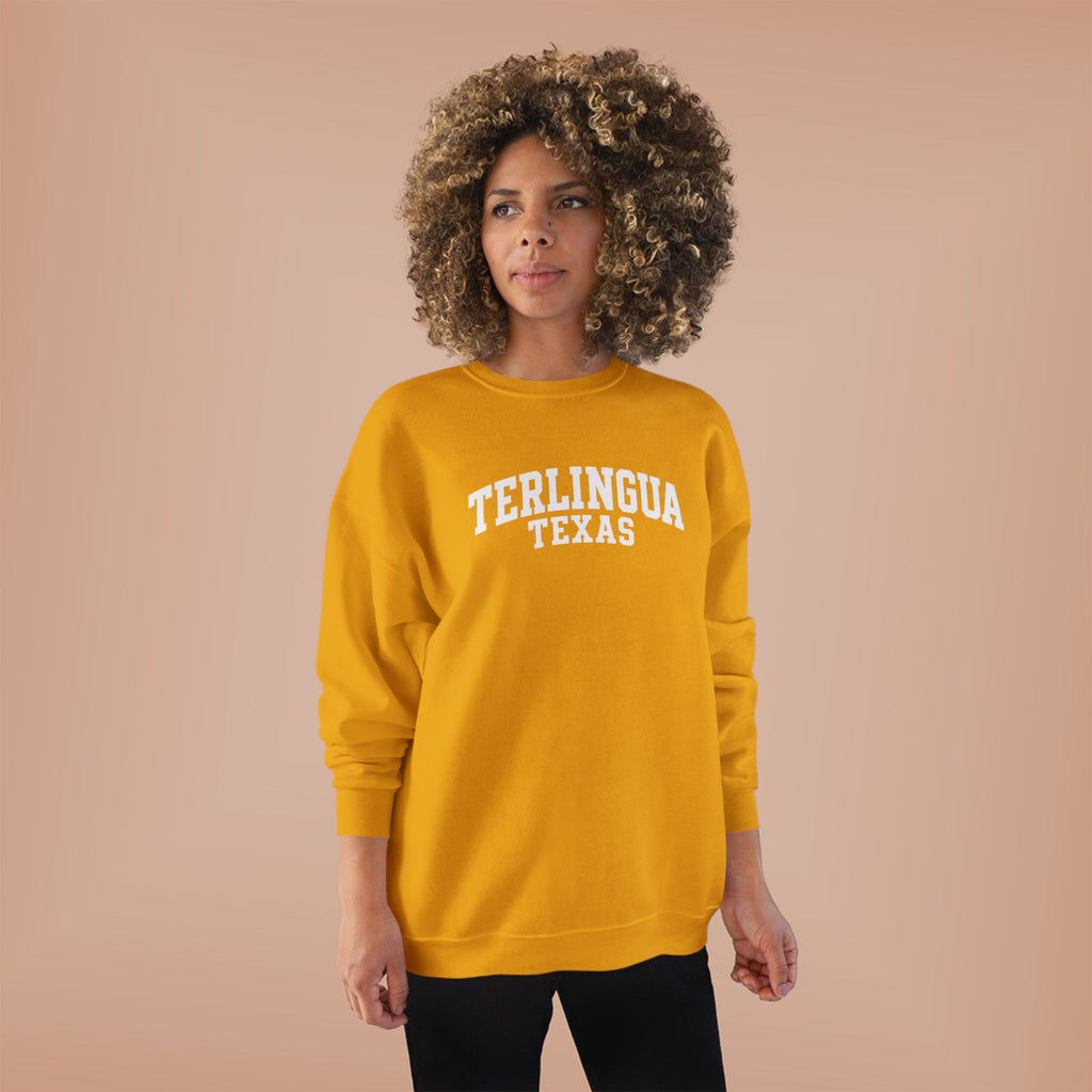 Terlingua Texas Crewneck Sweatshirt — Vintage Desert Town Pullover
